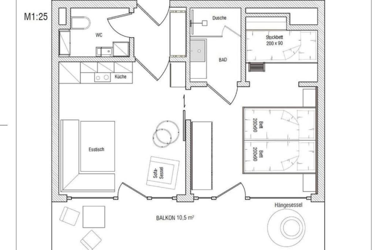 Appartement Mit Balkon Und Hallenbad マリア・アルム・アム・シュタイナーネン・メアー エクステリア 写真